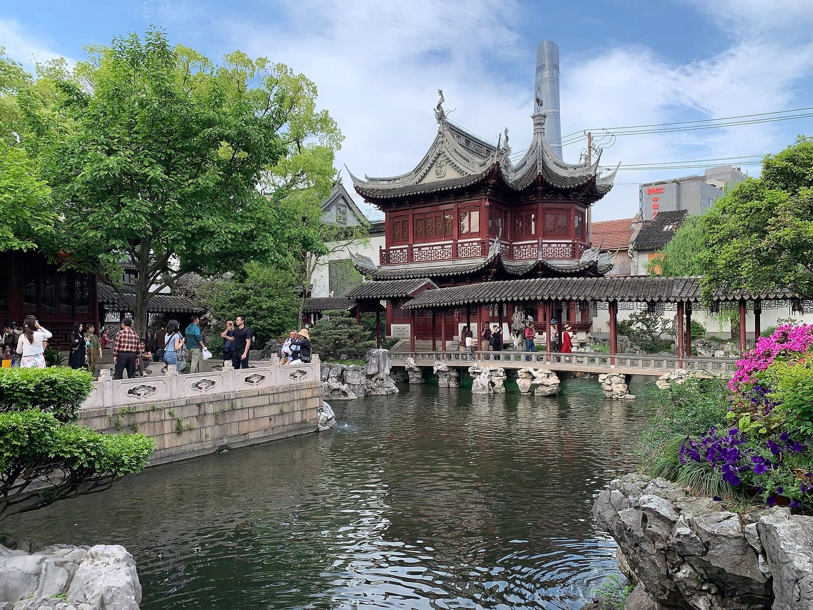 Traditional architecture at Shanghai’s Yu Garden