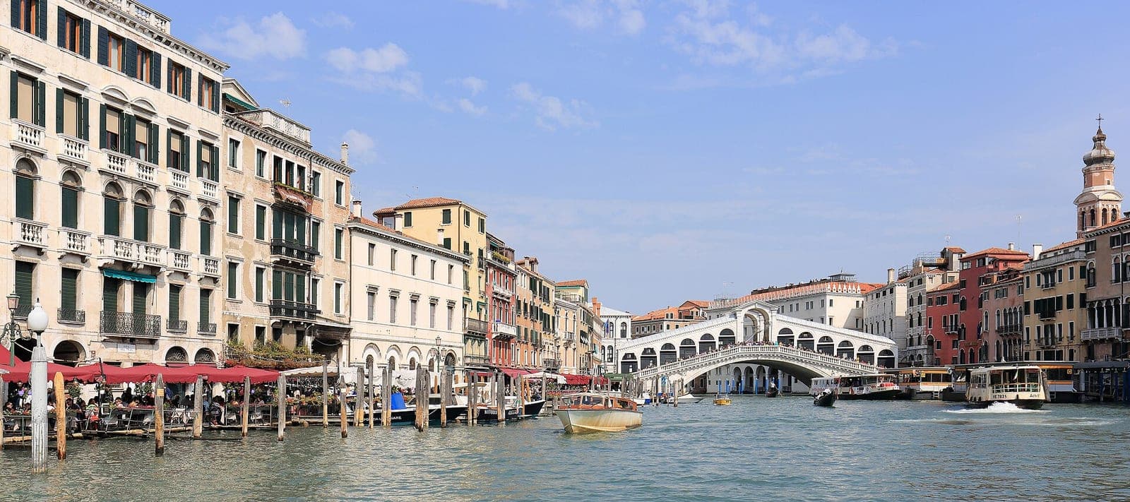 Venice’s Grand Canal and Rialto Bridge