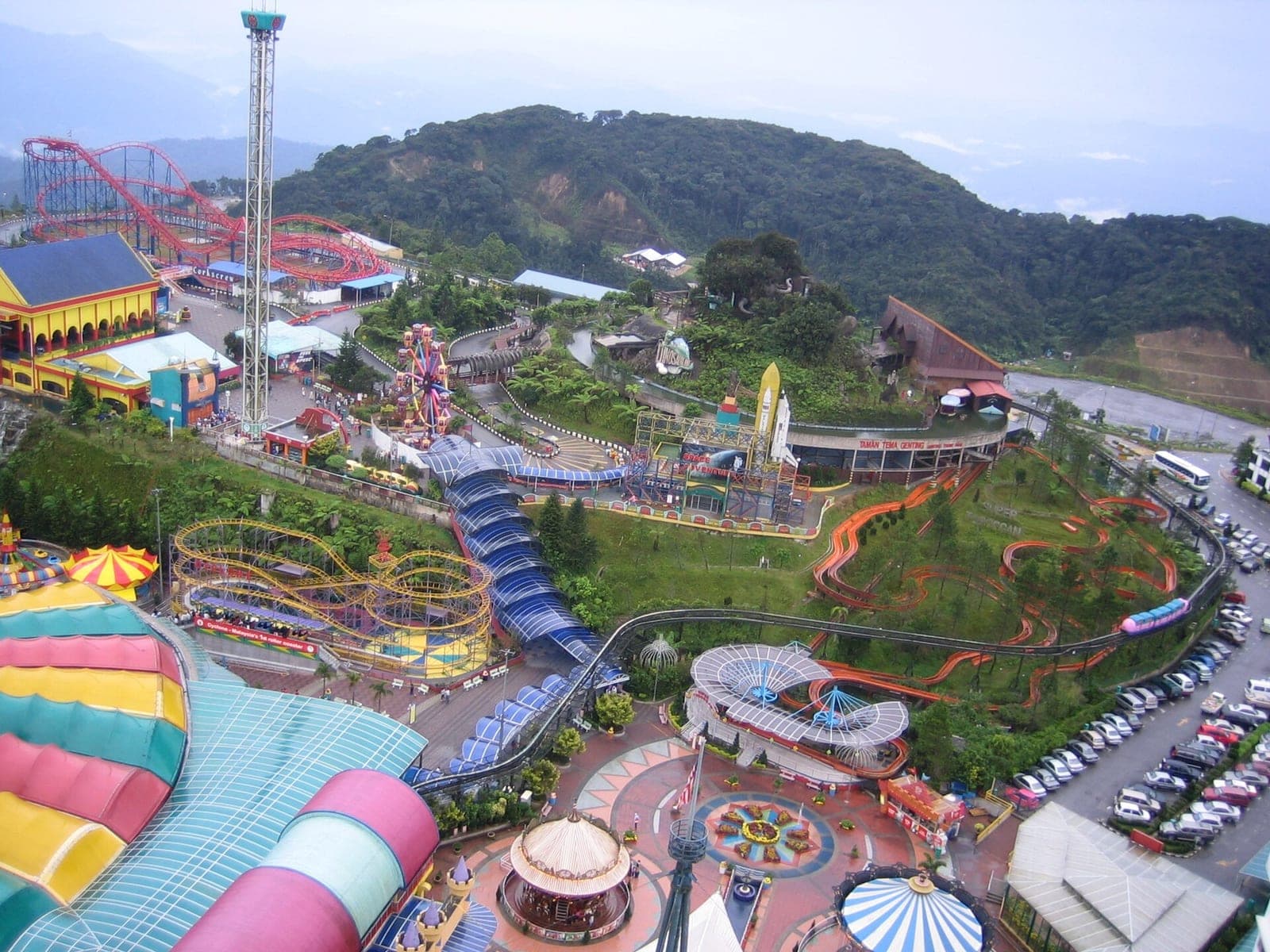 Theme park attractions in the Genting Highlands