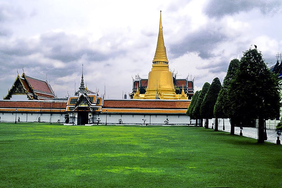 Temple architecture at Bangkok’s Grand Palace