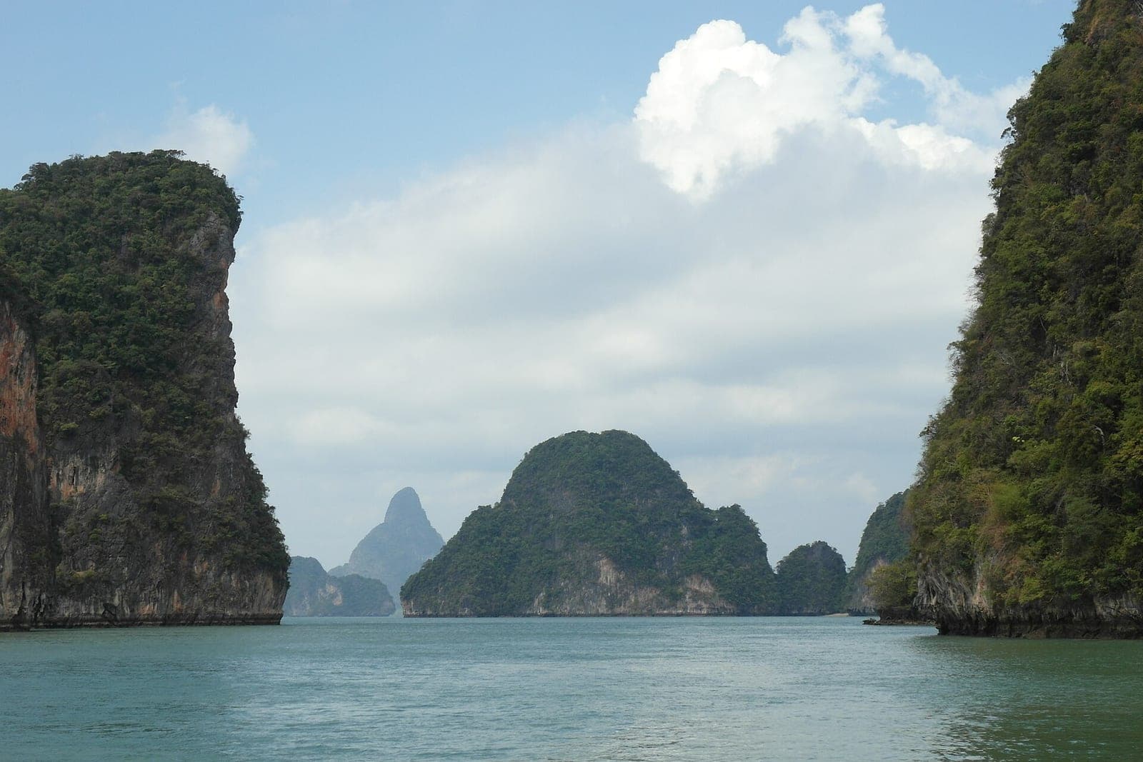 Limestone islands near Koh Hong, Krabi