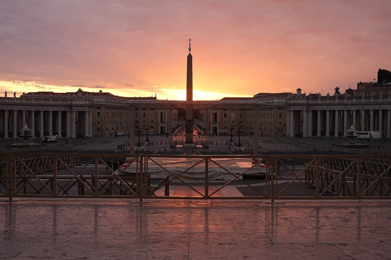 Sunrise over Saint Peter’s Square, Vatican City