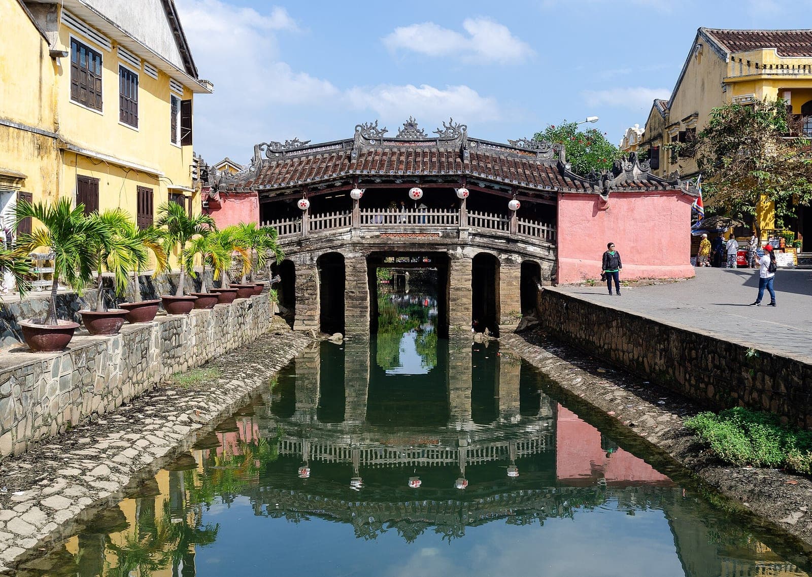 The Japanese Covered Bridge in Hoi An